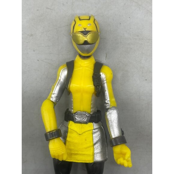 Power Rangers Beast Morphers Yellow Ranger 6" Action Figure 2018 Hasbro Girl REA - Picture 2 of 6